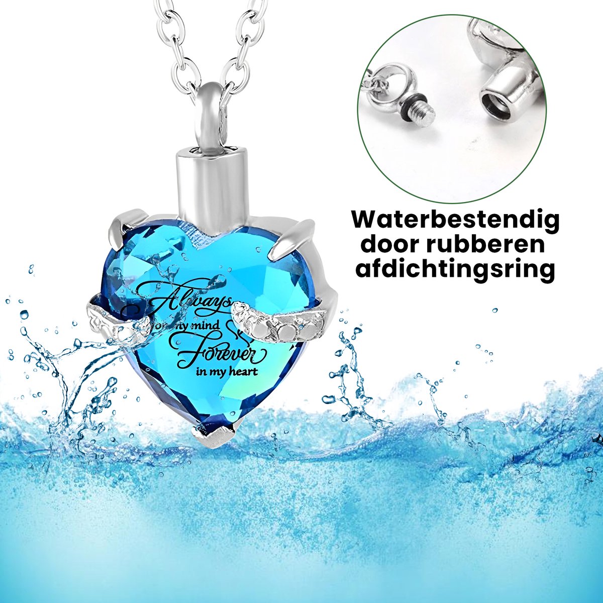 Luxe Ashanger Hemelblauw - Afbeelding 2