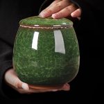 Luxe Urn Groen - Afbeelding 2