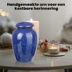 Luxe Kristal Urn Blauw - Afbeelding 5