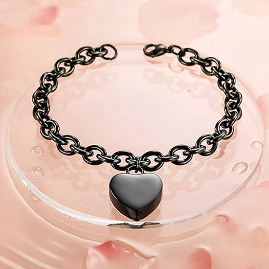 Luxe Armband Black Heart - Afbeelding 5
