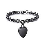 Luxe Armband Black Heart
