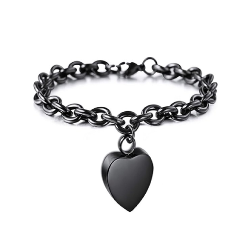 Luxe Armband Black Heart
