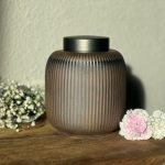 Luxe Begrafenis Urn Small Black - Afbeelding 2