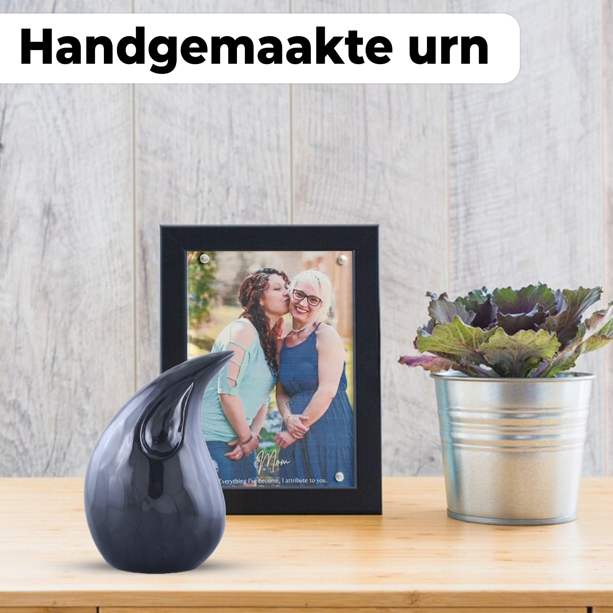 Teardrop Zwart - Afbeelding 3
