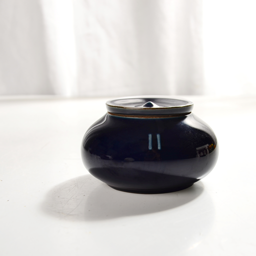 Elegante Begrafenis Urn 170 ml – Zwart - Afbeelding 2