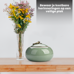 Elegante As-Urn 250 ml – Groen - Afbeelding 5