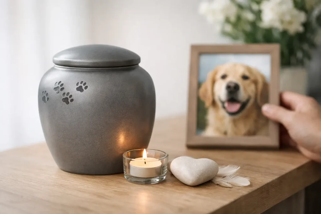 Is een dierenurn nodig? Kies op uw gevoel